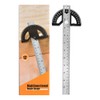 Protractor Angle Finder Carpenter Square Adjustable Aluminum Protractor Square and