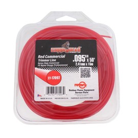Rotary Red Commercial Trimmer Line 17097 .095 x 50 Loop