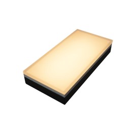 LUMENGY Paver Light 6X12 Inch (5.9 X 11.81 inch), Warm White 2700K Glare-Free Illumination for Driveways, Pathways, Pool Deck & Patios,12V AC/DC, Waterproof & Drive-Over Rated