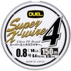 Duel H3580-S PE Line, No. 0.8, Super X-Wire 4, 492.2