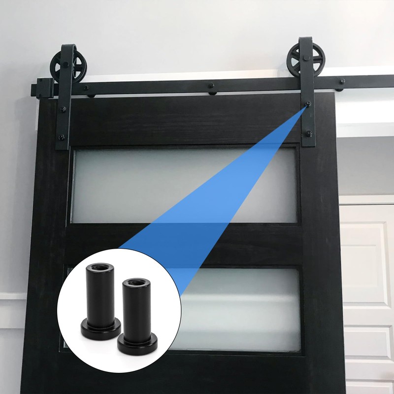 Peohud 10 Set Barn Door Spacers, 2" Sliding Barn Door