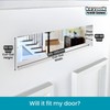 Keypak 12 inch (30.6cm) Door Letterbox - Fits 40-80mm Doors,