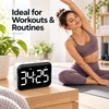 Large LED Digital Kitchen Timer – Magnetic Count Up &