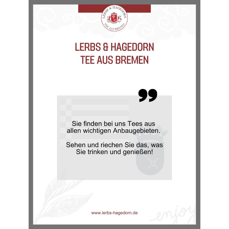 Lerbs & Hagedorn, Roibuschtee Berry Mix, 250 g (approx. 21
