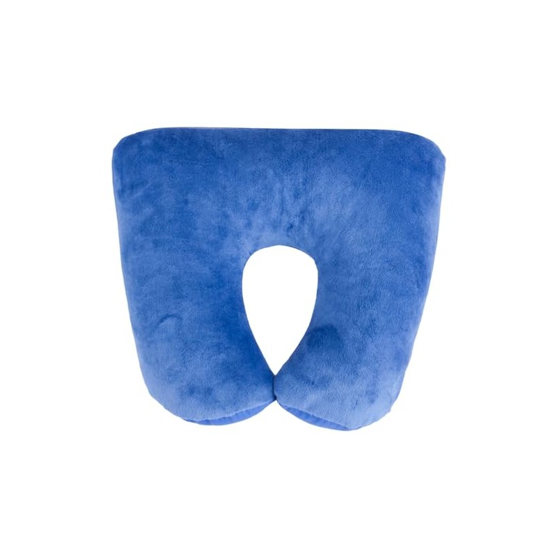 Walser 30811 Neck Roll Pillow 2 in1 for Adults, Dark