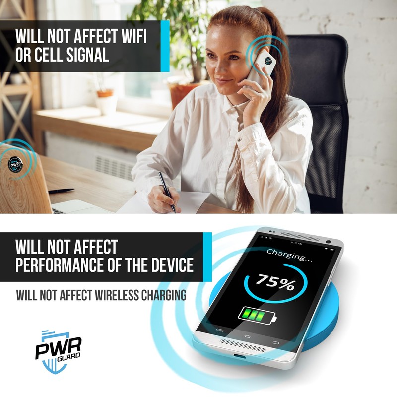 PWR Guard Protection Shield (1 Sticker) - Frequency Neutralizer for