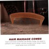 TOVINANNA Quality Material Hair Combs Set 3pcs Scalp Massager for