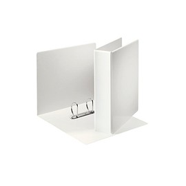 Leitz 49742 A4 Presentation Ring Binder with Pouches and 2 Rings 50 mm Width White Polypropylene
