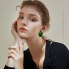HolidayQbee Waterdrop Earrings for Women Dupes Earrings Chunky Drop Earrings