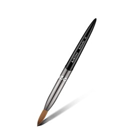 Aokitec 22# Acrylic Nail Brush for Acrylic Powder,Nail Brush for Acrylic Application, 100% Oval Kolinsky Sable Nail Brush, Nail Art Painting Tool