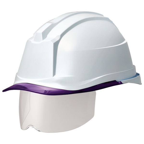 Midori Anzen SC19PCLS RA3 KP Helmet for Work PC Shield