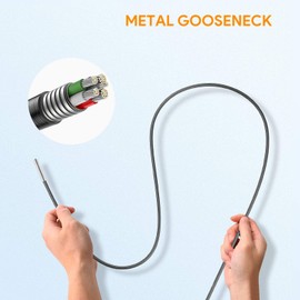 Teslong Endoscope Replacement Cable, Single Lens Inspection Camera 5.5mm/0.21inch Waterproof Probe Compatible with NTS500,NTS300,NTS450A(3.2FT)