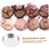 BIUDECO 30Pcs Refillable Eyeshadow Pans Sturdy Makeup Containers for DIY