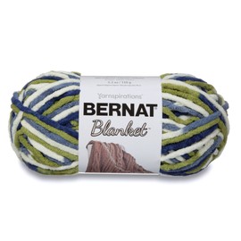 Bernat Blanket Super Bulky Yarn, 5.3oz, Guage 6 Super Bulky, Oceanside