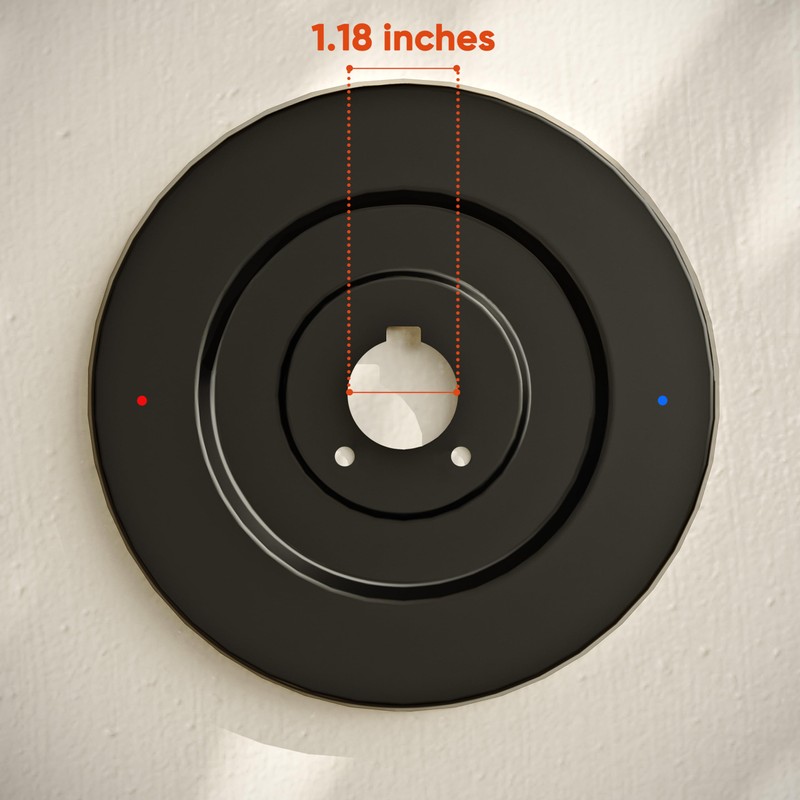 Escutcheon Replacement for Moen 16090 Chateau Collection, for One-Handle Tub