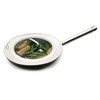 RSVP International Universal Lid Insert Steel & Secure Tempered Glass