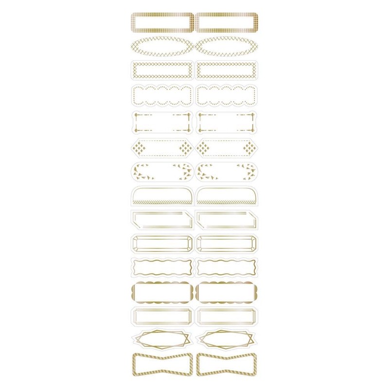 MST-FA39-B Masking Tape with Water-Based Pen, Flake Type, Title, Notebook,