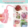 Valchoose 150ML Pink Wash bottles squeeze 5.1oz Mini Professional, Water