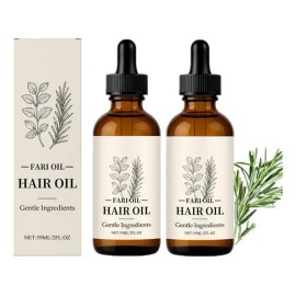 2pcs Oil Hair Lightweight Daily Nourishment For Dry Scalp