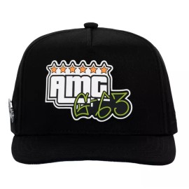JC HATS AMG NATAEL CANO CORRIDOS TUMBADOS BLACK GREEN SNAPBACK HAT 1840 BLK