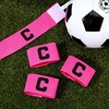 Xthrotsenk Pack of 4 Captain's Armband Captain Play Football Armband