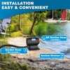 Acquaer Water Transfer Pump DC 12V 1/10HP Portable Electric Water
