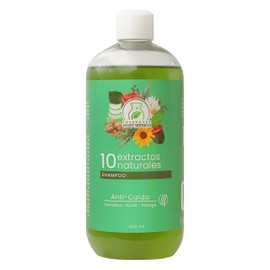 Shampoo Con 10 Extractos Naturales Anti-Caida Productos Mart Mexico 500 Ml