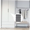 SHINEOFI 4pcs Invisible Pull Handles Back Mount Finger Pull for