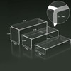 XMSSAA Clear Acrylic Display Stand, U-Shaped Display Stand, Figures Decoration,