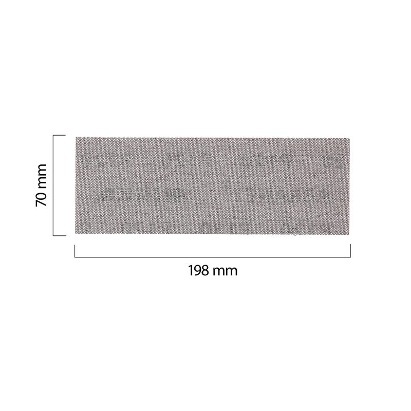 Mirka Abranet 5415005012 Mesh Sanding Strips 70 x 198 mm