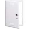 Leviton 21" Vented Premium Hinged Structured Media Door, 47605-21S, White