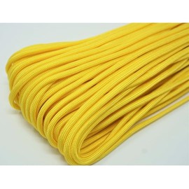 TIGER S-2240 Tiger Paracord Yellow, 11.8 ft (30 m) x 0.2 inches (4 mm)