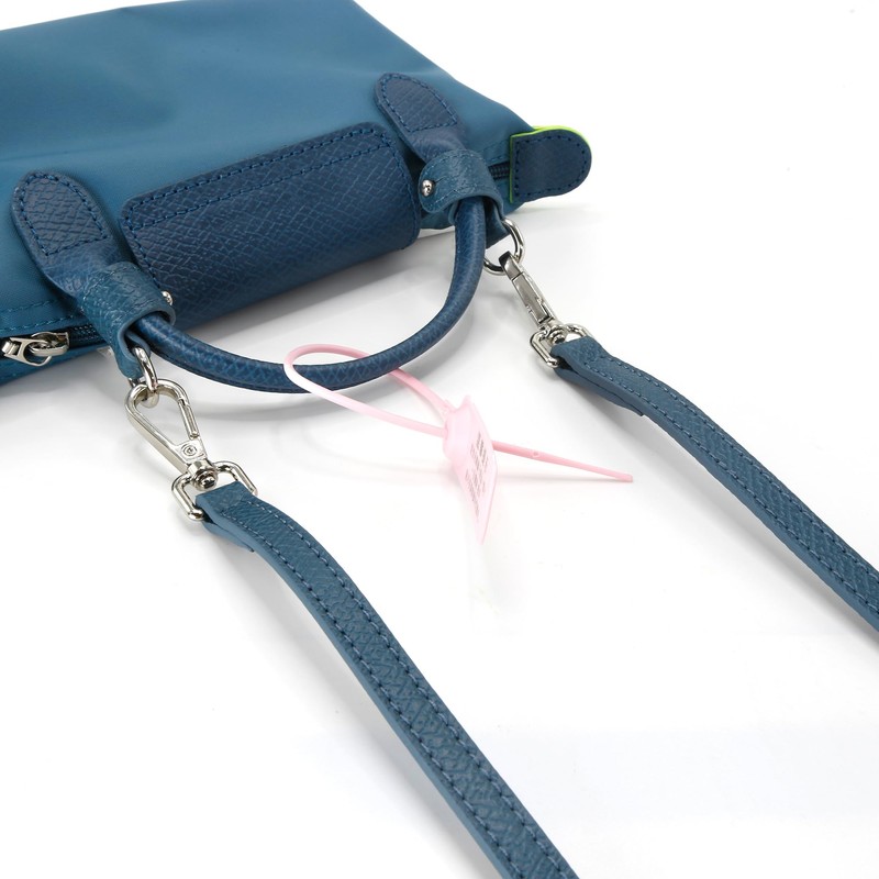 Leather Mini Bag Shoulder Strap Terracotta Nude Taupe Navy Blue