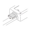 Masaru Industries MFMB22 Metal F Mold Accessories Bushing White B