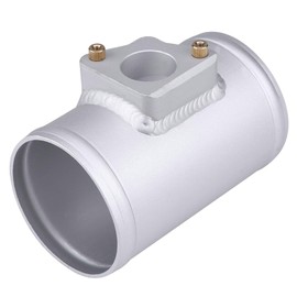 Aputoxz Car Mass Airflow Sensor Adapter, 77mm Air Flow Sensor Adapter Intake Meter Mount Base for Toyota Mazda 3 6 Subaru Suzuki