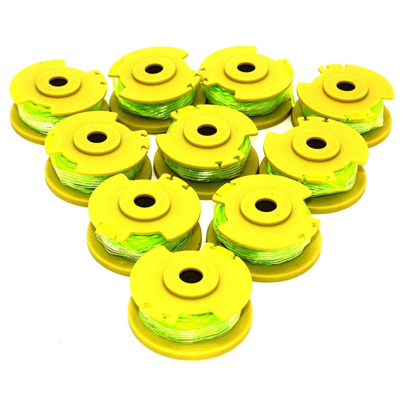 10PKS String Trimmer Spool Line Replaces Ryobi One Plus+ 18V