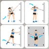 3Pcs Resistance Band Wall Anchor, Wall Mount Anchor Heavy Duty