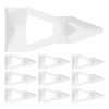 ARTIBETTER 10pcs Plastic Locking Shelf Pins Shelf Support Pegs Cabinet