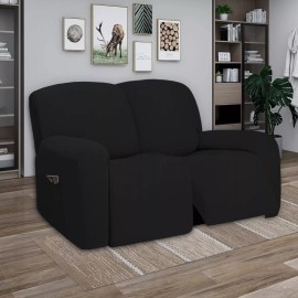 PureFit Super Stretch Loveseat Recliner Sofa Couch Cover with Pocket – 2 Seat...