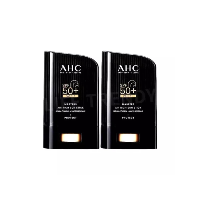 AHC 1+1 AHC 마스터즈 에어리치 선스틱 끈적임없는 워터프루프 박세리선크림 1+1