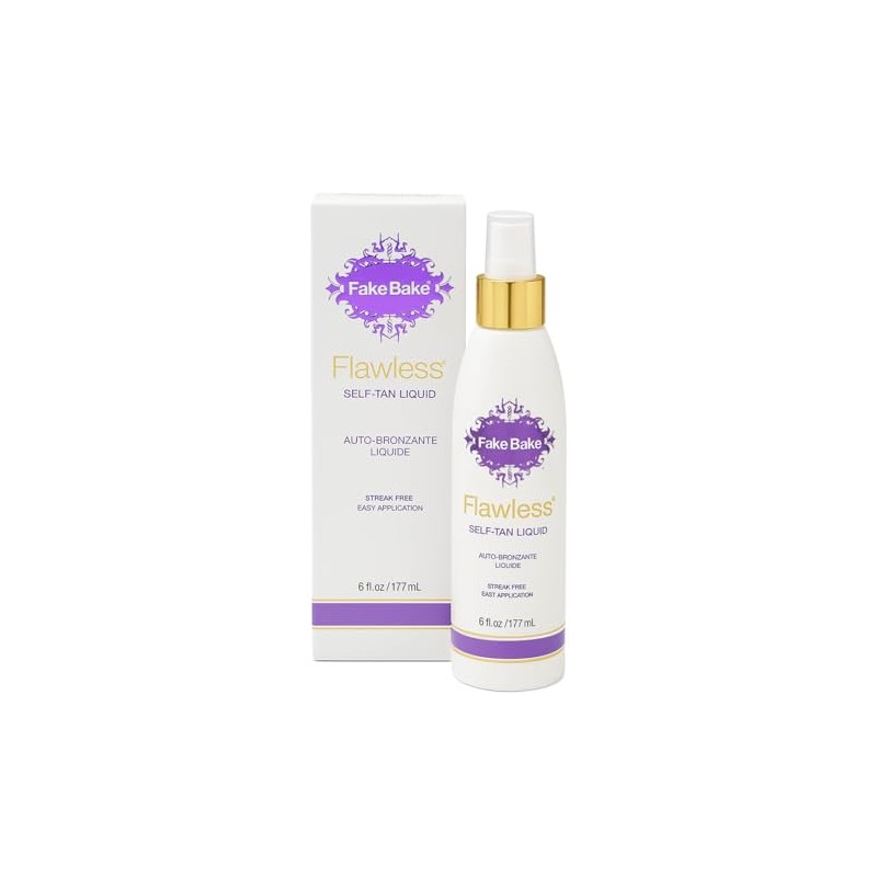Self Tanning Liquid Solution Flawless by Fake Bake Luxurious and