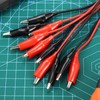 Gebildet 10pcs Alligator Clips Electrical, 0.5mm²/20AWG Wire, Insulated Test Leads