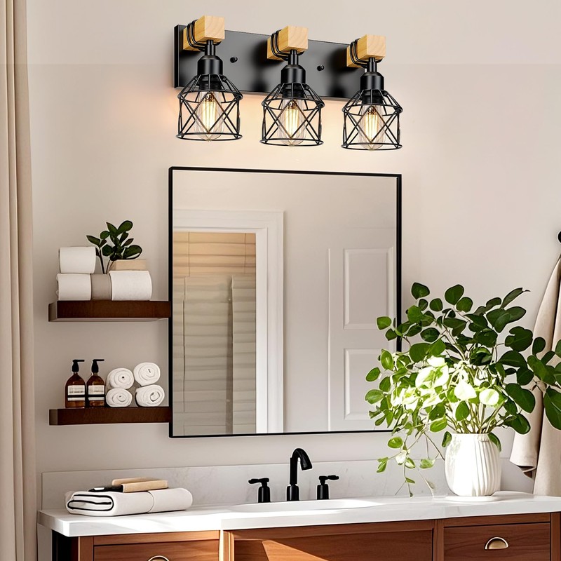 Weiyanfnr Bathroom Light Fixtures Vanity Lights for Bathroom Small Lamp