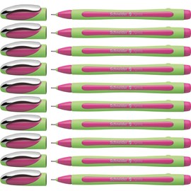 Schneider Schneider Xpress Fineliner (Strichstärke 0,8 mm, dokumentenecht) 10er Packung pink