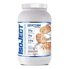 Evogen Isoject - Aislado de Proteína de Suero | De Suero en Polvo Ultrapura con Enzimas Ignitor, Bcaa y Eaa | Absorción y Recuperación Mejoradas | Gal
