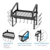 X-cosrack Pot Racks Wall Mounted Set of 2,with Towel Bar