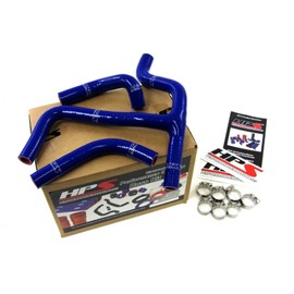 HPS (57-1255-BLUE) Silicone Radiator Hose Kit for Suzuki RMZ450