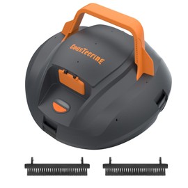 Coasteering Pool Vacuum Robot with Brushes (2 Pack), Cordless Robotic Pool Cleaner with 100 Mins Runtime, Powerful Suction, Ideal for Above Ground Pools