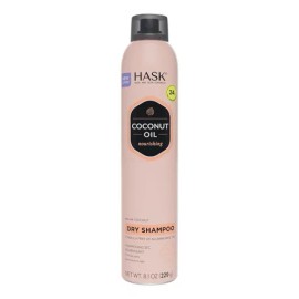 Champú Seco Nutritivo Con Aceite De Coco Hask: Absorbe La Gr