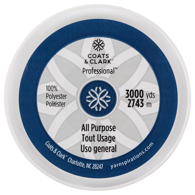 Coats & Clark Professional All Purpose Thread, White